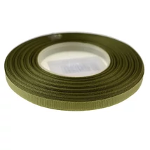SZALAG TEXTIL RIPSZ 0,65CM*25Y, oliva