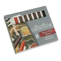 Cretacolor PASZTELLKRÉTA -PITTKRÉTA- készlet - 8 db, barna árnyalatok