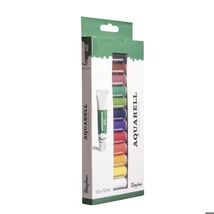Művészfesték-készlet akvarell, 12-féle x 12ml, készlet