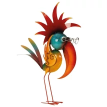 FÉM ÁLLÓ MADÁR, 57CM