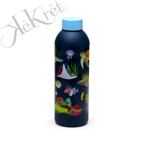 TENDERVILÁHG Rozsdamentes Acél Thermo Kulacs 530ml
