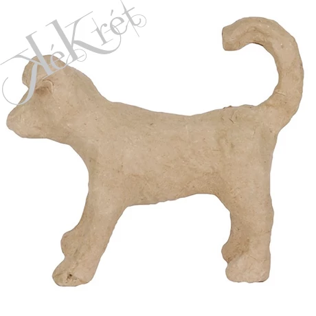 NATÚR, PAPÍRMASÉ FIGURA, KUTYA