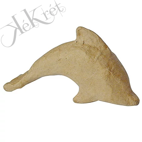 NATÚR, PAPÍRMASÉ FIGURA, DELFIN