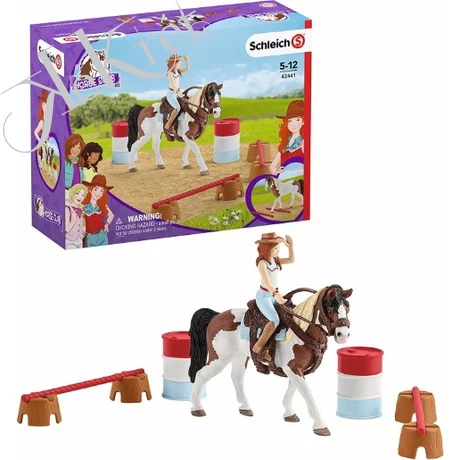HORSE CLUB, HANNAH VADNYUGATI LOVAGLÓKÉSZLETE, SCHLEICH