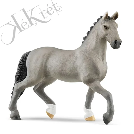 Selle Français mén, Schleich, 3,1 x 11 x 15 cm