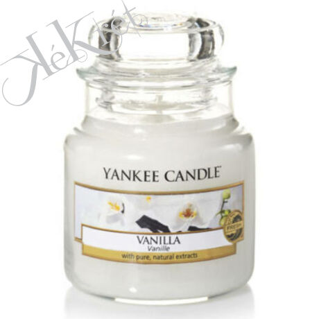 VANILLA  kis üveggyertya Yankee Candle