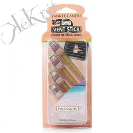 PINK SANDS autóillatosító pálca, Yankee Candle