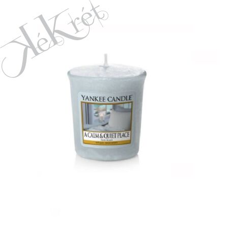 A CALM & QUIET PLACE MINTAGYERTYA, Yankee Candle