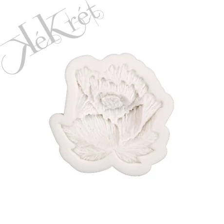 SZILIKON ÖNTŐFORMA, MARCIPÁN MINTÁZÓ, RÓZSA