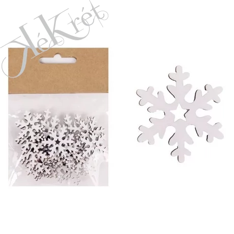 FA HÓKRISTÁLY SZETT, 24 darabos