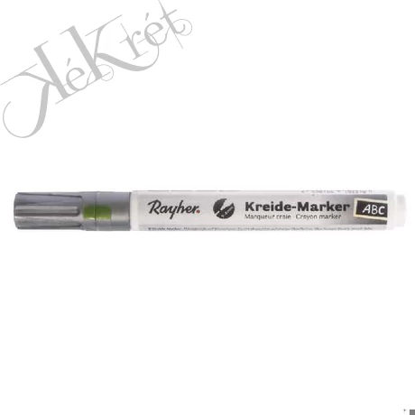 Krétatoll, ezüst, ék alakú heggyel, 2-6 mm, Rayher