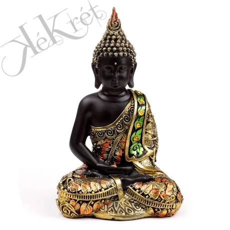 THAI BUDDHA, Elmélkedés,  21x13x9cm