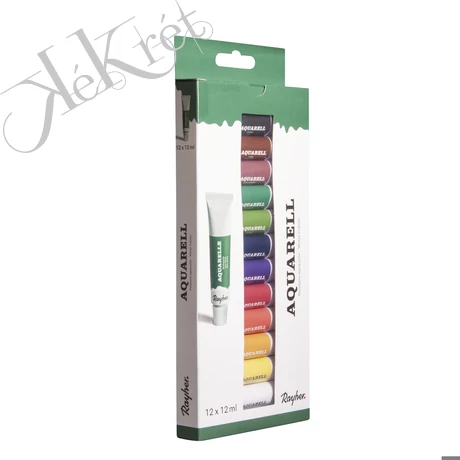 Művészfesték-készlet akvarell, 12-féle x 12ml, készlet
