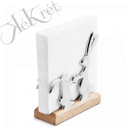 NYUSZIS FÉM SZALVÉTATARTÓ